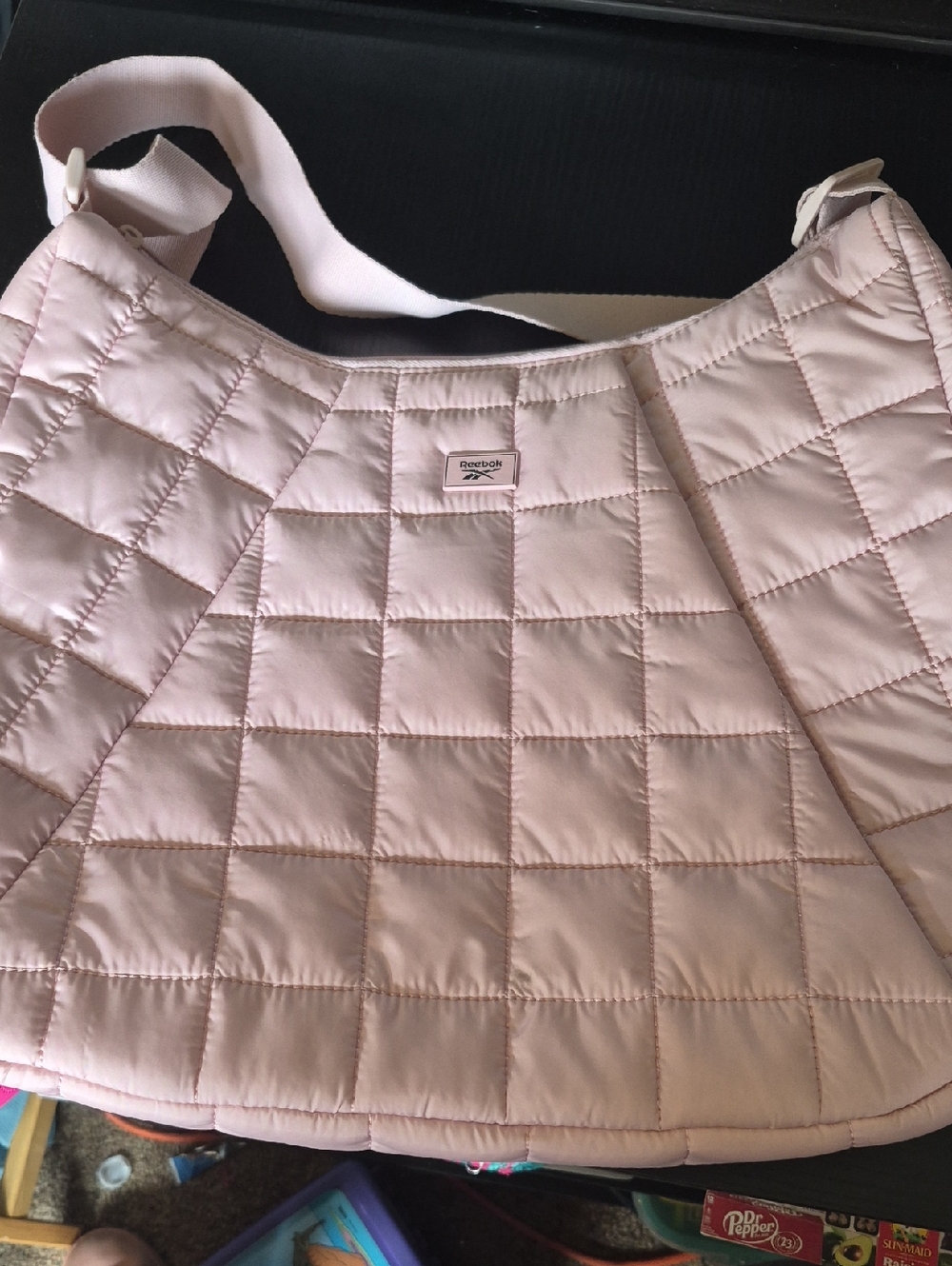 Quilted Reebok Crossbody Bag